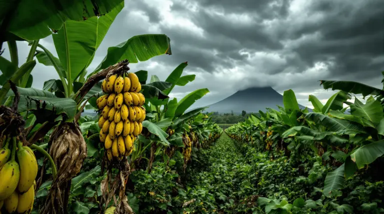 Bananenkrankheit: Bedrohung für die Bananenproduktion weltweit
