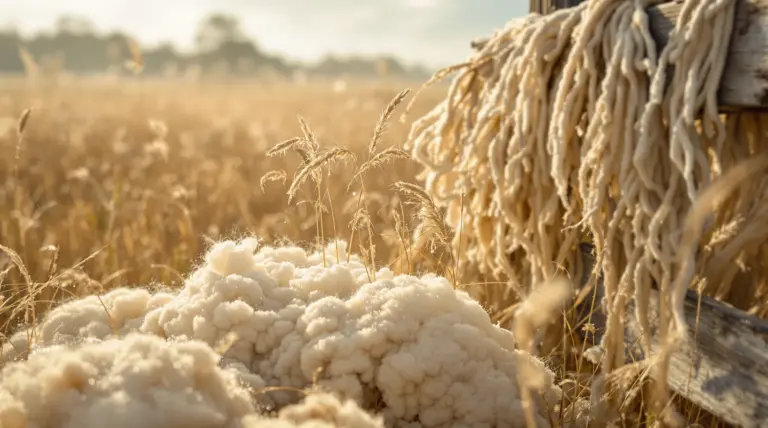 Rohwolle des Schafes: Eigenschaften, Verwendung und Vorteile