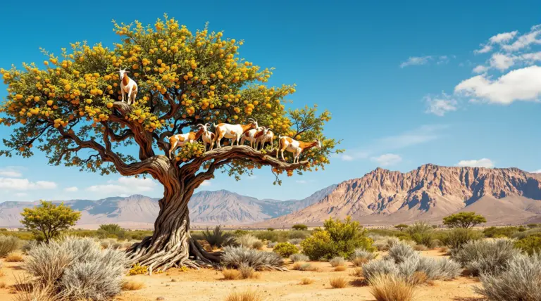 Ziegen auf Bäumen: Faszinierende Einblicke in Marokkos Natur 4 Ziegen auf Bäumen: Faszinierende Einblicke in Marokkos Natur