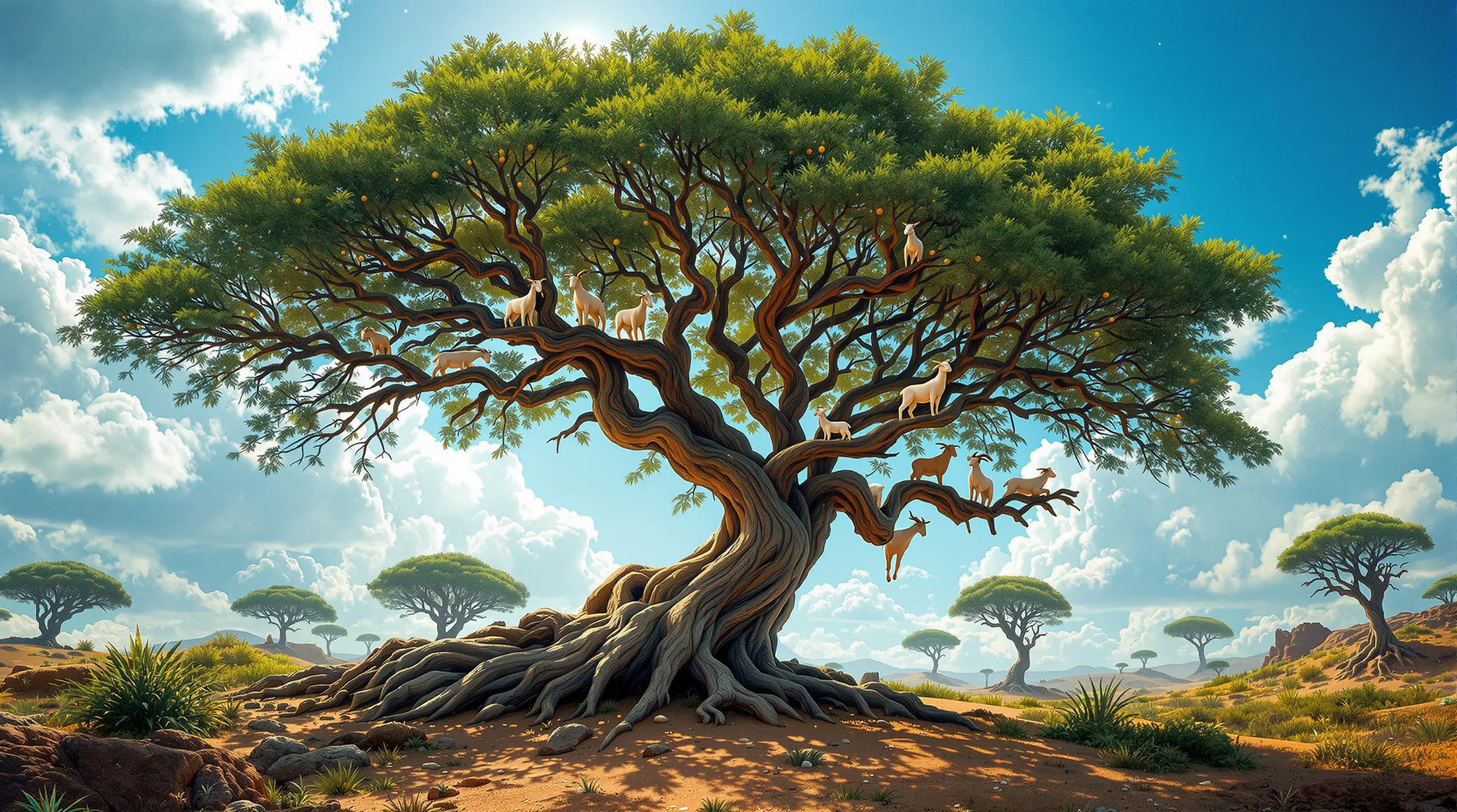 Ziegen in Bäumen: Faszinierende Kletterkünste der Tiere 1 100025068 1742901414